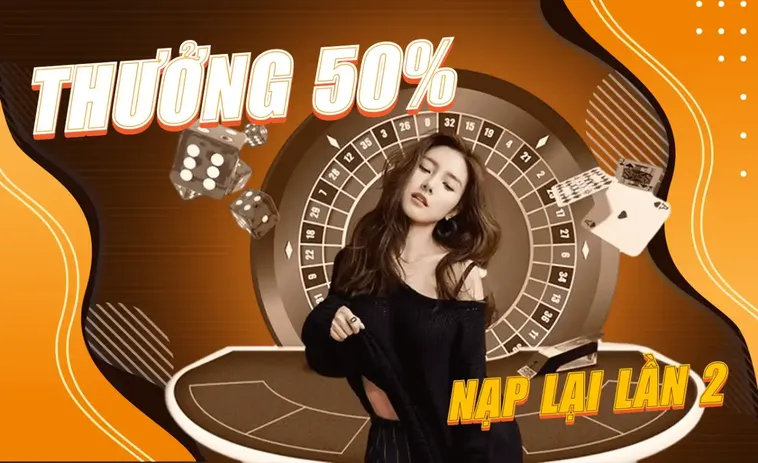 Bùng Nổ Ưu Đãi Nạp Lần 2 Tặng 50% Tại Nhà Cái U888 Cực Khủng 2 Bùng Nổ Ưu Đãi Nạp Lần 2 Tặng 50% Tại Nhà Cái U888 Cực Khủng